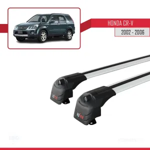 Honda CR-V 2002-2006 Arası ile uyumlu ACE-2 Ara Atkı Tavan Barı GRİ thumb 4