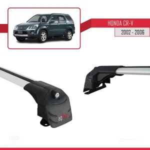 Honda CR-V 2002-2006 Arası ile uyumlu ACE-2 Ara Atkı Tavan Barı GRİ thumb 5