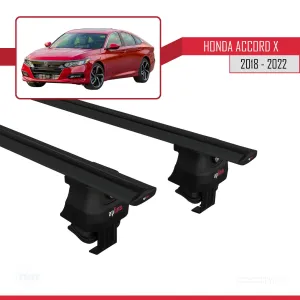 Honda Accord X Sedan 2018-2022 Arası ile uyumlu ACE-4 Ara Atkı Tavan Barı SİYAH thumb 4