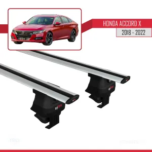 Honda Accord X Sedan 2018-2022 Arası ile uyumlu ACE-4 Ara Atkı Tavan Barı GRİ thumb 2
