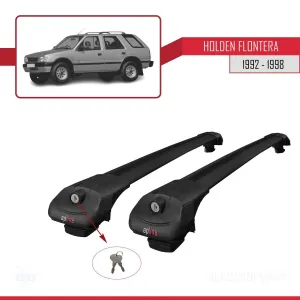 Holden Frontera 1992-1998 Arası ile uyumlu ACE-1 Ara Atkı Tavan Barı SİYAH thumb 4