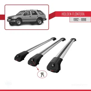 Holden Frontera 1992-1998 Arası ile uyumlu ACE-1 Ara Atkı Tavan Barı GRİ 3 ADET BAR thumb 4