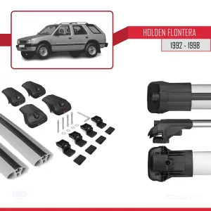 Holden Frontera 1992-1998 Arası ile uyumlu ACE-1 Ara Atkı Tavan Barı GRİ thumb 5