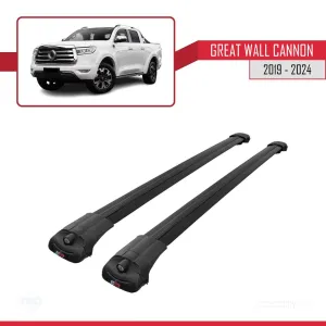 Great Wall Cannon 2019 ve Sonrası ile uyumlu ACE-1 Ara Atkı Tavan Barı SİYAH thumb 3