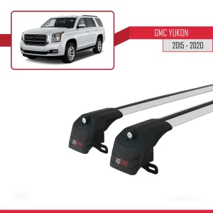 GMC Yukon 2015-2020 Arası ile uyumlu ACE-2 Ara Atkı Tavan Barı GRİ thumb 4