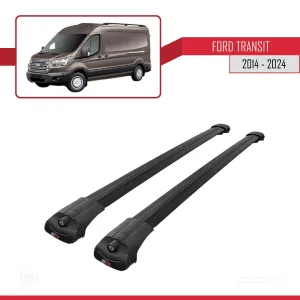 Ford Transit 2014 ve Sonrası ile uyumlu ACE-1 Ara Atkı Tavan Barı SİYAH thumb 3