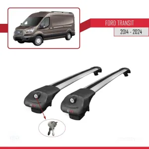 Ford Transit 2014 ve Sonrası ile uyumlu ACE-1 Ara Atkı Tavan Barı GRİ thumb 4