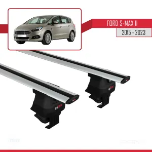 Ford S-Max II 2015-2023 Arası ile uyumlu ACE-4 Ara Atkı Tavan Barı GRİ thumb 2