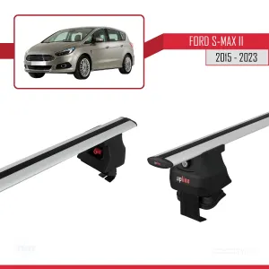 Ford S-Max II 2015-2023 Arası ile uyumlu ACE-4 Ara Atkı Tavan Barı GRİ thumb 3