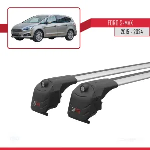 Ford S-Max 2015 ve Sonrası ile uyumlu ACE-2 Ara Atkı Tavan Barı GRİ thumb 4