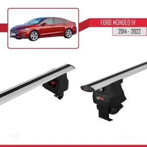 Ford Mondeo IV 2014-2022 Arası ile uyumlu ACE-4 Ara Atkı Tavan Barı GRİ thumb 3