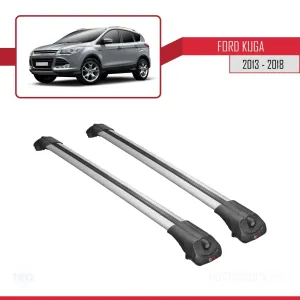 Ford Kuga 2013-2018 Arası ile uyumlu ACE-1 Ara Atkı Tavan Barı GRİ thumb 3