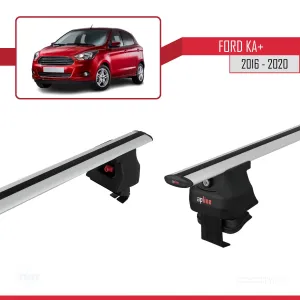 Ford Ka + 2016-2020 Arası ile uyumlu ACE-4 Ara Atkı Tavan Barı GRİ thumb 3