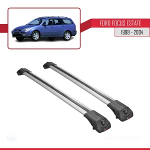 Ford Focus Estate C170 1998-2004 Arası ile uyumlu ACE-1 Ara Atkı Tavan Barı GRİ thumb 3