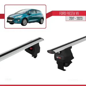 Ford Fiesta VII 2017-2023 Arası ile uyumlu ACE-4 Ara Atkı Tavan Barı GRİ thumb 3