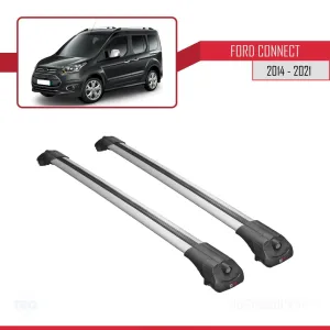 Ford Connect 2014-2021 Arası ile uyumlu ACE-1 Ara Atkı Tavan Barı GRİ thumb 3