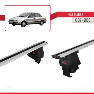Fiat Marea 1996-2003 Arası ile uyumlu ACE-4 Ara Atkı Tavan Barı GRİ thumb 3