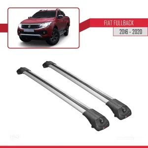 Fiat Fullback 2016-2020 Arası ile uyumlu ACE-1 Ara Atkı Tavan Barı GRİ thumb 3