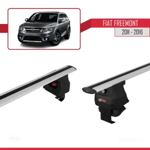 Fiat Freemont 2011-2016 Arası ile uyumlu ACE-4 Ara Atkı Tavan Barı GRİ thumb 3