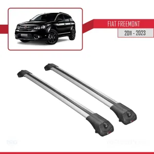 Fiat Freemont 2011-2015 Arası ile uyumlu ACE-1 Ara Atkı Tavan Barı GRİ thumb 3