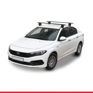 Fiat Egea Tipo 2015 ve Sonrası ile uyumlu ACE-4 Ara Atkı Tavan Barı SİYAH thumb 3