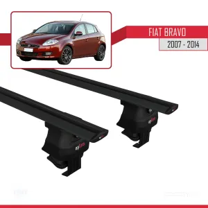 Fiat Bravo 2007-2014 Arası ile uyumlu ACE-4 Ara Atkı Tavan Barı SİYAH thumb 4