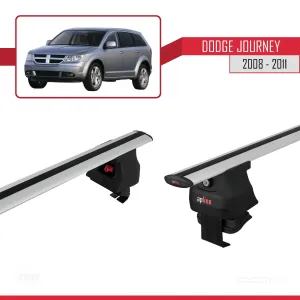 Dodge Journey 2008-2011 Arası ile uyumlu ACE-4 Ara Atkı Tavan Barı GRİ thumb 3