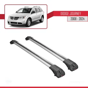 Dodge Journey 2008 ve Sonrası ile uyumlu ACE-1 Ara Atkı Tavan Barı GRİ thumb 3