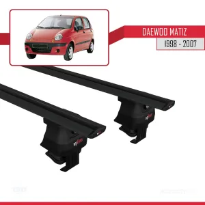 Daewoo Matiz 1998-2007 Arası ile uyumlu ACE-4 Ara Atkı Tavan Barı SİYAH thumb 4