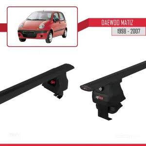 Daewoo Matiz 1998-2007 Arası ile uyumlu ACE-4 Ara Atkı Tavan Barı SİYAH thumb 5