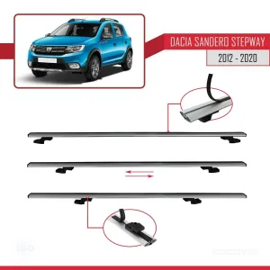 Arası ile uyumlu Basic Model Ara Atkı Tavan Barı GRİ 3 ADET thumb 5