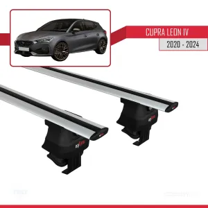 Cupra Leon IV (MK4) 2020 ve Sonrası ile uyumlu ACE-4 Ara Atkı Tavan Barı GRİ thumb 3