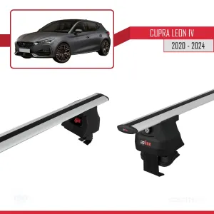 Cupra Leon IV (MK4) 2020 ve Sonrası ile uyumlu ACE-4 Ara Atkı Tavan Barı GRİ thumb 4