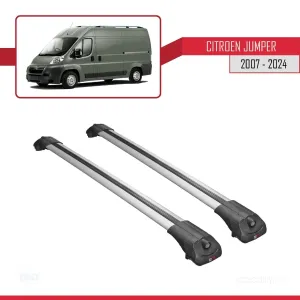 Citroen Jumper 2007 ve Sonrası ile uyumlu ACE-1 Ara Atkı Tavan Barı GRİ thumb 3