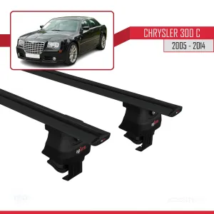 Chrysler 300 C 2005-2014 Arası ile uyumlu ACE-4 Ara Atkı Tavan Barı SİYAH thumb 4