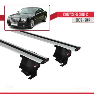 Chrysler 300 C 2005-2014 Arası ile uyumlu ACE-4 Ara Atkı Tavan Barı GRİ thumb 4