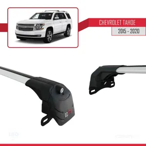Chevrolet Tahoe 2015-2020 Arası ile uyumlu ACE-2 Ara Atkı Tavan Barı GRİ thumb 5