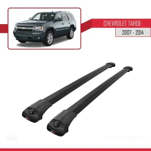 Chevrolet Tahoe 2007-2014 Arası ile uyumlu ACE-1 Ara Atkı Tavan Barı SİYAH thumb 3