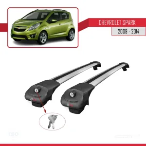 Chevrolet Spark 2009-2014 Arası ile uyumlu ACE-1 Ara Atkı Tavan Barı GRİ thumb 4