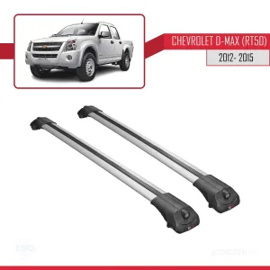 Chevrolet D-Max (RT50) 2012-2015 Arası ile uyumlu ACE-1 Ara Atkı Tavan Barı GRİ thumb 3