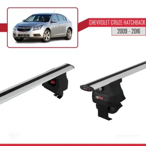 Chevrolet Cruze Hatchback 2009-2016 Arası ile uyumlu ACE-4 Ara Atkı Tavan Barı GRİ thumb 3