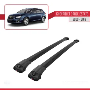 Chevrolet Cruze 2009-2016 Arası ile uyumlu ACE-1 Ara Atkı Tavan Barı SİYAH thumb 3