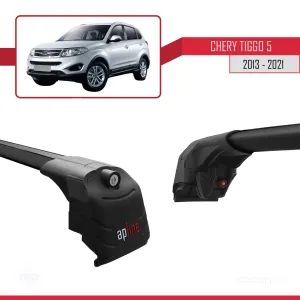 Chery Tiggo 5 2013-2021 Arası ile uyumlu ACE-2 Ara Atkı Tavan Barı SİYAH thumb 4