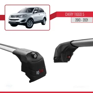 Chery Tiggo 5 2013-2021 Arası ile uyumlu ACE-2 Ara Atkı Tavan Barı GRİ thumb 4