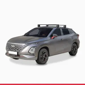 Chery Omoda 5 2023 ve Sonrası ile uyumlu ACE-4 Ara Atkı Tavan Barı SİYAH thumb 3