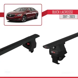 Buick LaCrosse 2017-2023 Arası ile uyumlu ACE-4 Ara Atkı Tavan Barı SİYAH thumb 5
