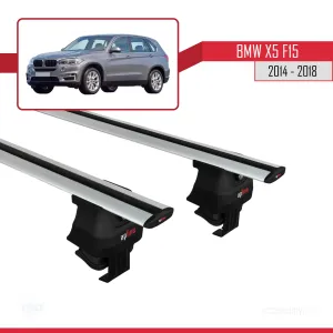 BMW X5 (F15) 2014-2018 Arası ile uyumlu ACE-4 Ara Atkı Tavan Barı GRİ thumb 4