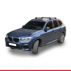 BMW X3 (G01) 2018 ve Sonrası ile uyumlu ACE-2 Ara Atkı Tavan Barı SİYAH thumb 3