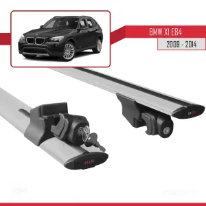 Bmw X1 (E84) 2009-2014 ve Arası ile uyumlu HOOK Model Anahtar Kilitli Ara Atkı Tavan Barı GRİ thumb 5