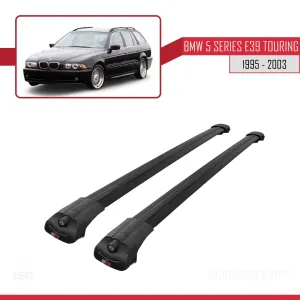 BMW 5 Serisi (E39) TOURING 1995-2003 Arası ile uyumlu ACE-1 Ara Atkı Tavan Barı SİYAH thumb 3